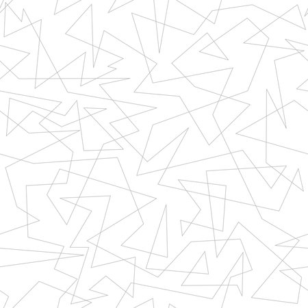 Grey lines on white background. Trendy cool vector pattern. Minimalist fashion print design.のイラスト素材