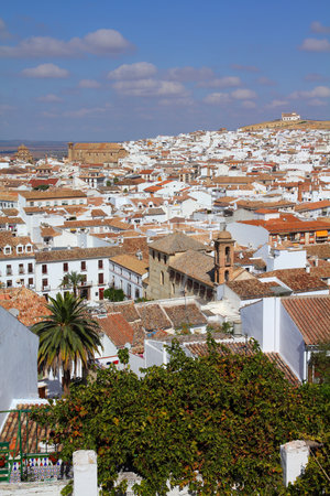Antequera, Spain. White town in the province of Andalusia.