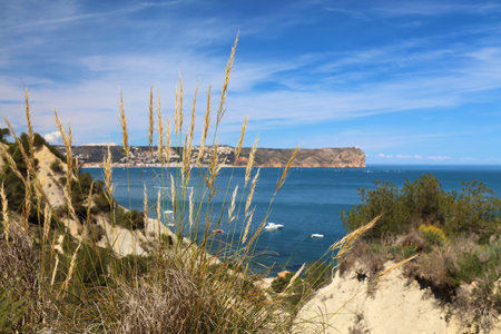 Cap de Marti - outdoor area on the coast of El Portitxol in Alicante Province of Valencian Community...