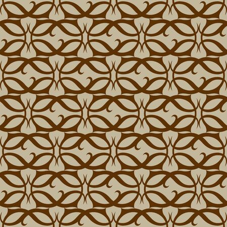 Stylish decorative background. Seamless pattern. Vector.のイラスト素材