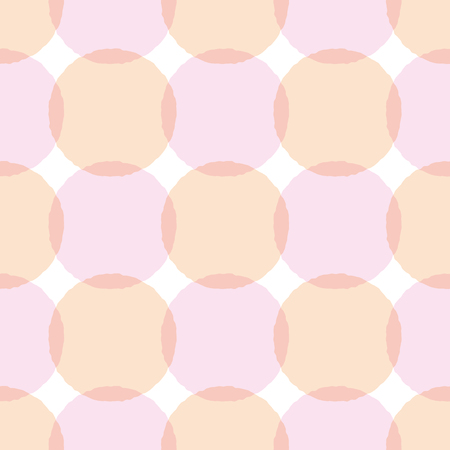 Consecutive circles background. Seamless pattern. のイラスト素材