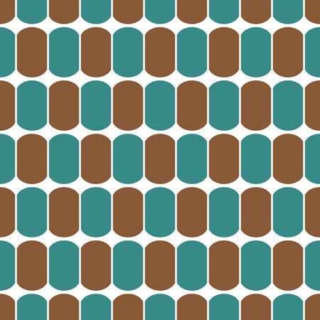 Retro background of an ellipse. Seamless pattern. Vector.のイラスト素材