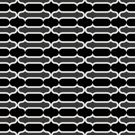Stylish retro background. Seamless pattern. Vector.