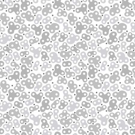Random amoeba background. Seamless pattern. Vector.のイラスト素材