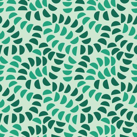Abstract background of semicircles. Seamless pattern. Vector.のイラスト素材
