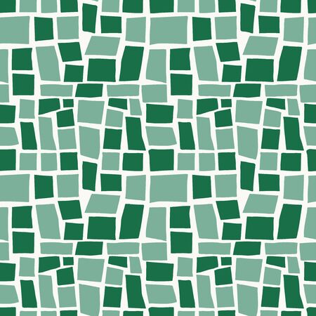 Random geometric background. Seamless pattern. Vector.のイラスト素材