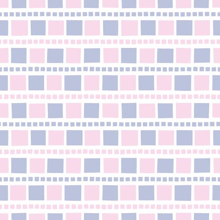 Random geometric background. Seamless pattern. Vector.のイラスト素材