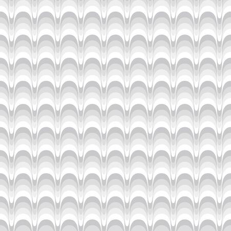 Retro wavy background. Seamless pattern. Vector.のイラスト素材