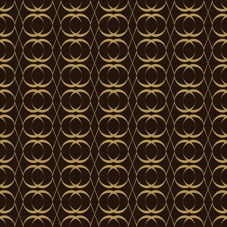 Stylish shapes background. Seamless pattern. Vector.のイラスト素材