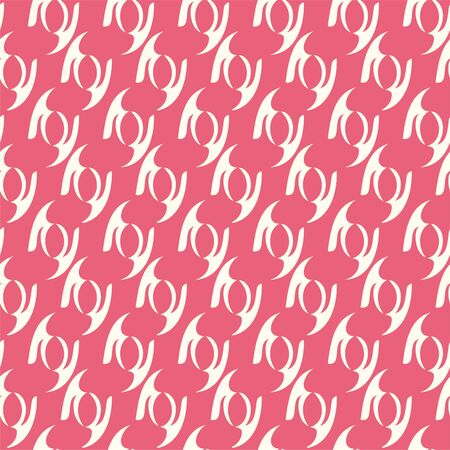 Abstract background shapes. Seamless pattern. Vector.のイラスト素材