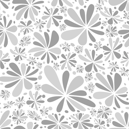 organic motif background. Seamless pattern. Vector.のイラスト素材