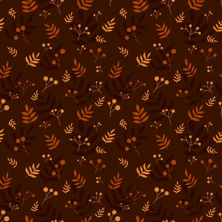 organic motif background. Seamless pattern. Vector.のイラスト素材