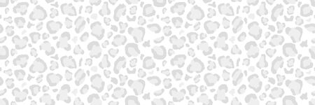 Leopard seamless pattern. Animal print. Wide vector background.のイラスト素材