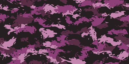Camouflage background. Seamless pattern. Vector. Outdoor images.のイラスト素材