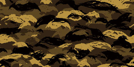 Camouflage background. Seamless pattern vector.のイラスト素材