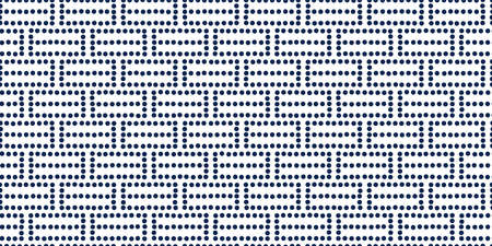 Japanese dot background. Seamless pattern.Vector.