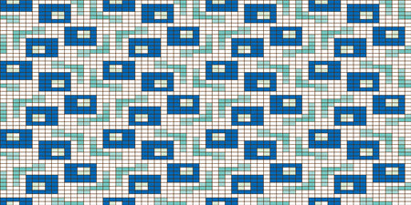 Pixel art. Organic motif, botanical motif background. Seamless pattern.Vector.