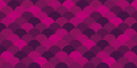 Japanese rounded shapes background. Seamless pattern.Vector.