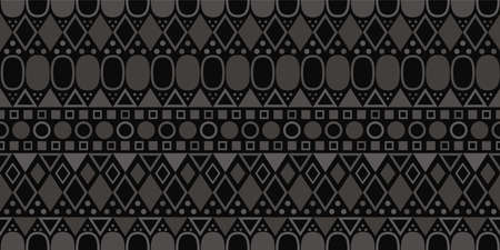 Stylish geometric background. Seamless pattern.Vector.のイラスト素材