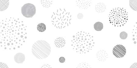 Cute geometric background. Seamless pattern.Vector.