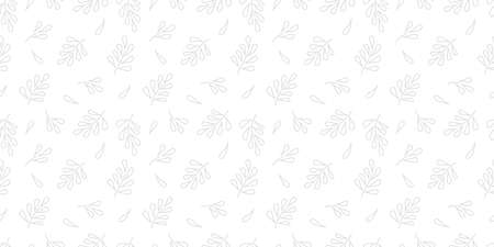 Simple floral background. Seamless pattern.Vector.のイラスト素材