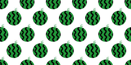 Watermelon illustration background. Seamless pattern.Vector.