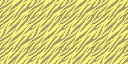 Tiger skin background. Seamless pattern.Vector.のイラスト素材