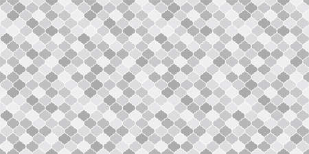 moroccan tile background. Seamless pattern.Vector.のイラスト素材