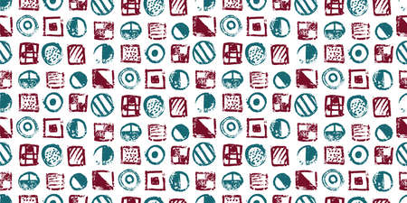 Geometric. illustration background. Seamless pattern. Vector.