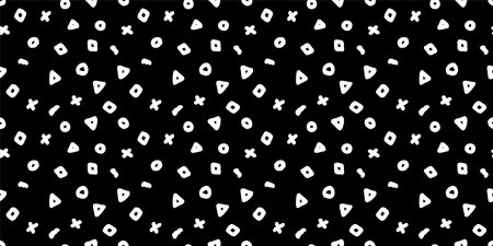 Geometric illustration background. Seamless pattern. Vector.のイラスト素材