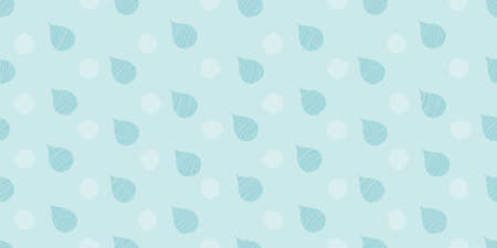 Colorful raindrops background. Seamless pattern. Vector.のイラスト素材