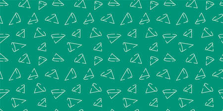 Corn illustration background. Seamless pattern.Vector.