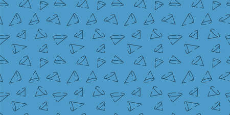 Corn illustration background. Seamless pattern.Vector.