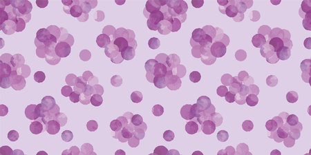 Abstract watercolor illustration background. Seamless pattern.Vector.のイラスト素材