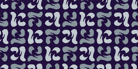 Japanese Characters Seamless Pattern Backgrounds. Vector.