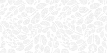 Organic motif, botanical motif background. Seamless pattern.Vector.のイラスト素材