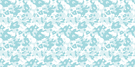 Botanical illustration background. Seamless pattern.Vector.のイラスト素材