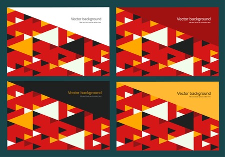 Geometric vector pattern backgroundのイラスト素材