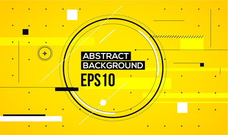 Abstract yellow line background. Vector illustration eps10のイラスト素材