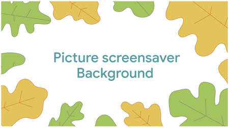 Background, inscription on the background, leaves around. Tolerant, trend, eco