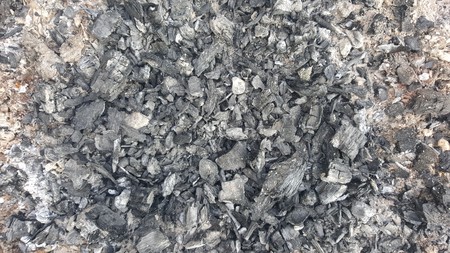 Natural coals texture. Abstract texture. Coals backgroundの写真素材