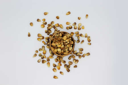 Turkish snacks roast and fried corn seeds.