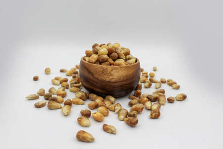Turkish snacks roast and fried corn seeds.