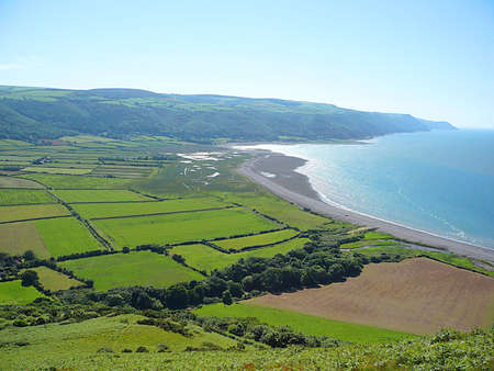 Porlock Bay, Exmoor, South West England