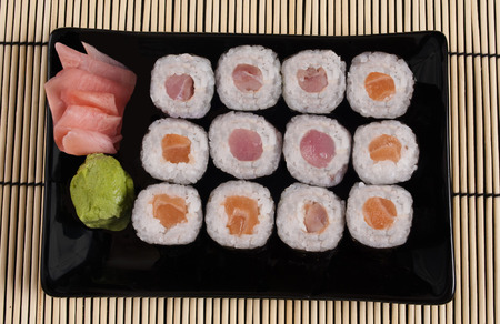 hoso maki sushiの写真素材