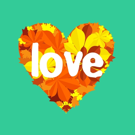 Autumn Loveのイラスト素材