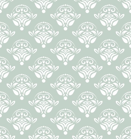 Floral vector oriental pattern with damask, arabesque and floral elements. Seamless abstract wallpaper and backgroundのイラスト素材