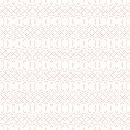 Seamless vector ornament. Modern stylish geometric pattern with repeating pink wavy linesのイラスト素材