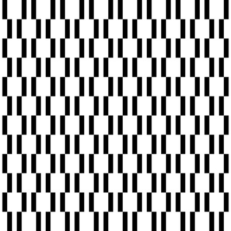 Geometric fine abstract vector black and white background. Seamless modern pattern