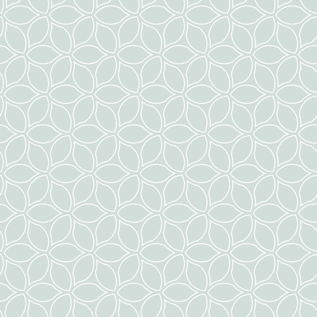 Seamless vector ornament. Modern geometric pattern with repeating elements. Light blue and white patternのイラスト素材